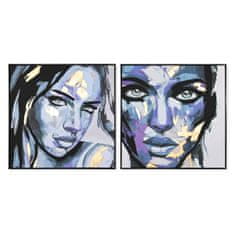 DKD Home Decor Slika DKD Home Decor 103 x 4,5 x 103 cm Lady Modern (2 enoti)