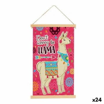 Gift Decor Lama iz platna (1 x 54 x 33 cm) (24 enot)