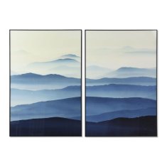 DKD Home Decor Slika DKD Home Decor 80 x 2,5 x 120 cm Oriental Moutain (2 enoti)
