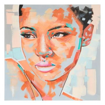 BigBuy Platno SEMANA 100 x 3,5 x 100 cm Obraz