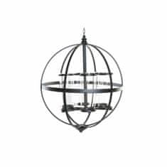 DKD Home Decor Svečnik DKD Home Decor Črna kovina Kristal (60 x 60 x 73 cm)