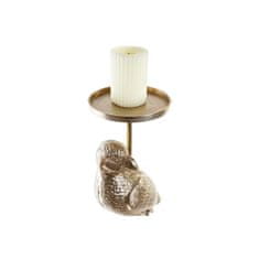 DKD Home Decor Svečnik DKD Home Decor Šampanjec Aluminij Papiga (21 x 21 x 72 cm)