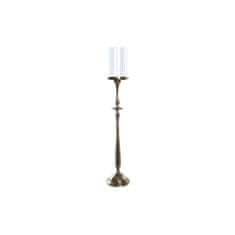 DKD Home Decor Svečnik DKD Home Decor Crystal Golden Aluminium (13 x 13 x 71 cm)