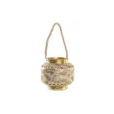 DKD Home Decor Svetilka DKD Home Decor 26,5 x 26,5 x 22 cm starana površina kristalno zlata kovina arabska