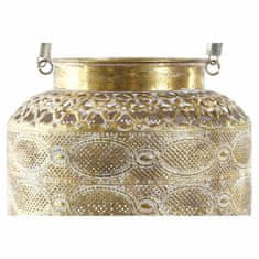 DKD Home Decor Svetilka DKD Home Decor 26,5 x 26,5 x 22 cm starana površina kristalno zlata kovina arabska