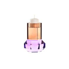 DKD Home Decor Svečnik DKD Home Decor Crystal Lilac Orange Bicoloured 9 x 9 x 12 cm