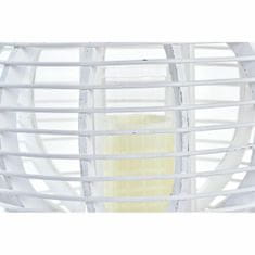 DKD Home Decor Svetilka DKD Home Decor Crystal White Bamboo (35 x 35 x 29 cm)