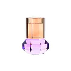 DKD Home Decor Svečnik DKD Home Decor Crystal Lilac Orange Bicoloured 9 x 9 x 12 cm