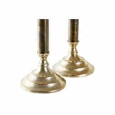 DKD Home Decor Svečnik DKD Home Decor aluminij 10 x 10 x 31,5 cm Moderno (2 enoti)
