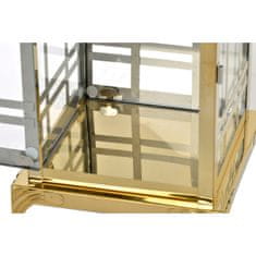 DKD Home Decor Ulična svetilka DKD Home Decor Crystal Golden Metal (22 x 22 x 57 cm) (22 x 22 x 49 cm)