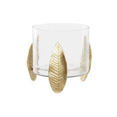 DKD Home Decor Svečnik DKD Home Decor Crystal Aluminium (26 x 26 x 27 cm)