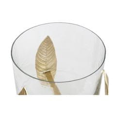DKD Home Decor Svečnik DKD Home Decor Crystal Aluminium (26 x 26 x 27 cm)
