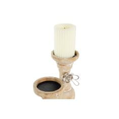 DKD Home Decor Svečnik DKD Home Decor Wood (9,5 x 9,5 x 28 cm) (2 kosa)