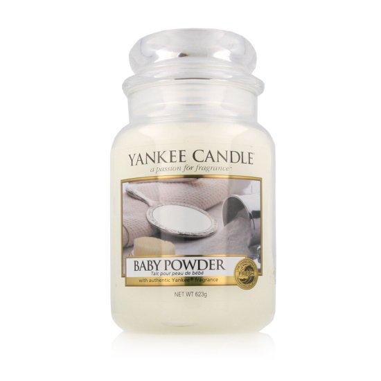 Yankee Candle Dišeča sveča Yankee Candle Talcum Powder
