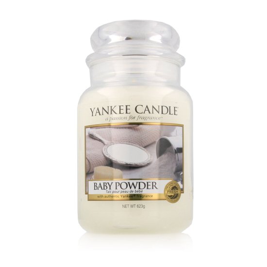 Yankee Candle Dišeča sveča Yankee Candle Talcum Powder