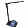 Denver Electronics LED svetilka z brezžičnim polnilnikom za pametne telefone Denver Electronics LQI-105 Black Multicolor Metal Plastic 5 W
