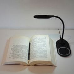 Ksix LED svetilka z brezžičnim polnilnikom za pametne telefone KSIX 5W-10W