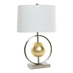 DKD Home Decor Namizna svetilka DKD Home Decor 8424001806843 White Golden Silver Metal 60 W 220 V 40 x 22 x 64 cm