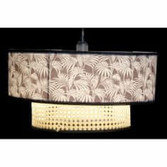 DKD Home Decor Stropna svetilka DKD Home Decor 40W Natural Black (46 x 46 x 25 cm)