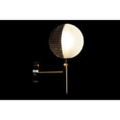 DKD Home Decor Stenska svetilka DKD Home Decor Crystal Golden Metal 220 V 50 W (15 x 15 x 30 cm)