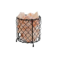 DKD Home Decor Svetlobna dekoracija DKD Home Decor Salt Black Orange 15 W 17 x 17 x 17 x 17 cm