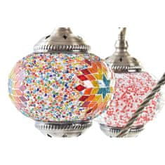 DKD Home Decor Namizna svetilka DKD Home Decor Multicolor Metal Crystal 50 W 220 V 35 x 18 x 63 cm (2 enoti)