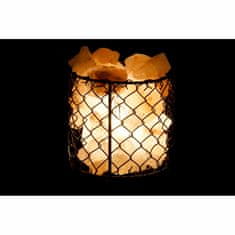 DKD Home Decor Svetlobna dekoracija DKD Home Decor Salt Black Orange 15 W 17 x 17 x 17 x 17 cm