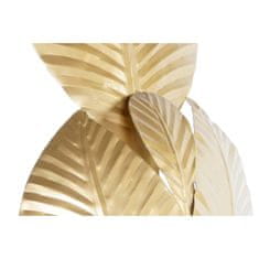 DKD Home Decor Stenska svetilka DKD Home Decor Golden Metal 220 V 50 W List rastline (37 x 14 x 58 cm)