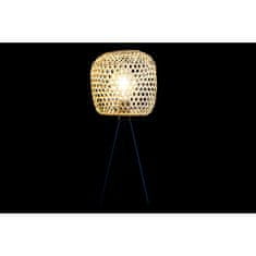 DKD Home Decor Namizna svetilka DKD Home Decor črno rjava 220 V 50 W Tropical (23 x 23 x 56 cm)