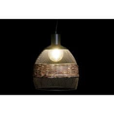 DKD Home Decor Stropna svetilka DKD Home Decor črno rjava 220 V 50 W (28 x 28 x 35 cm)