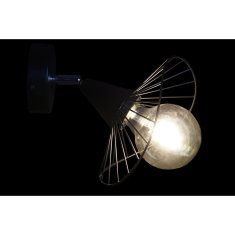 DKD Home Decor Stenska svetilka DKD Home Decor Črna kovina 50 W 220 V Urban 21 x 22 x 22 cm
