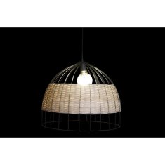 DKD Home Decor Stropna svetilka DKD Home Decor Brown Black Metal 50 W 50 x 50 x 42 cm