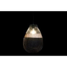 DKD Home Decor Stropna luč DKD Home Decor Črna kovina Rjava 50 W 32 x 32 x 43 cm