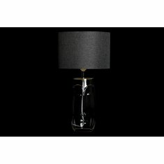 DKD Home Decor Namizna svetilka DKD Home Decor Crystal Transparent White Light grey 30 x 30 x 54 cm (2 enoti)