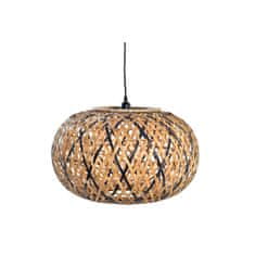 DKD Home Decor Stropna svetilka DKD Home Decor Brown Black Bamboo 50 W 51 x 51 x 30 cm