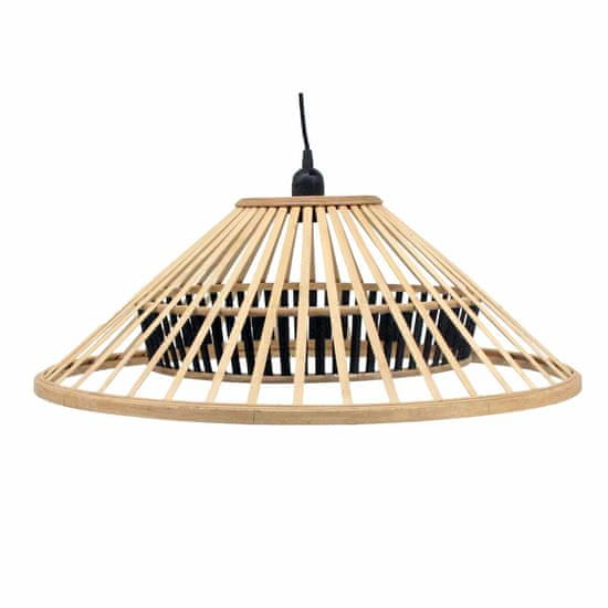 DKD Home Decor Stropna svetilka DKD Home Decor Brown Bamboo 50 W (60 x 60 x 21 cm)
