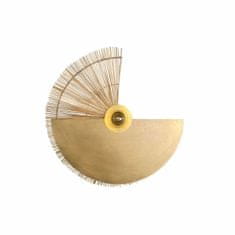 DKD Home Decor Stenska svetilka DKD Home Decor Golden Iron Fibre (61 x 8 x 61 cm)