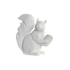 DKD Home Decor Namizna svetilka DKD Home Decor Bela smola 50 W 220 V 26 x 13,5 x 28 cm