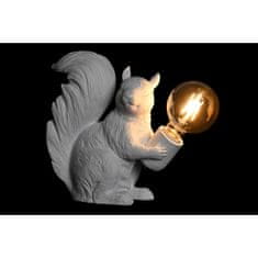 DKD Home Decor Namizna svetilka DKD Home Decor Bela smola 50 W 220 V 26 x 13,5 x 28 cm