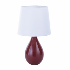 Versa Namizna svetilka Versa Camy Red Ceramic (20 x 35 x 20 cm)