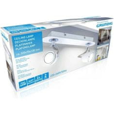 Grundig Stropna svetilka 50 W Metal White 360º (8 x 13 x 31 cm)