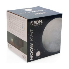 Edm Namizna svetilka EDM Moon White 3,7 V