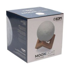 Edm Namizna svetilka EDM Moon White 3,7 V