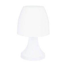 BigBuy Namizna svetilka Bela 220-240 V Polimer (17,5 x 27,5 cm)