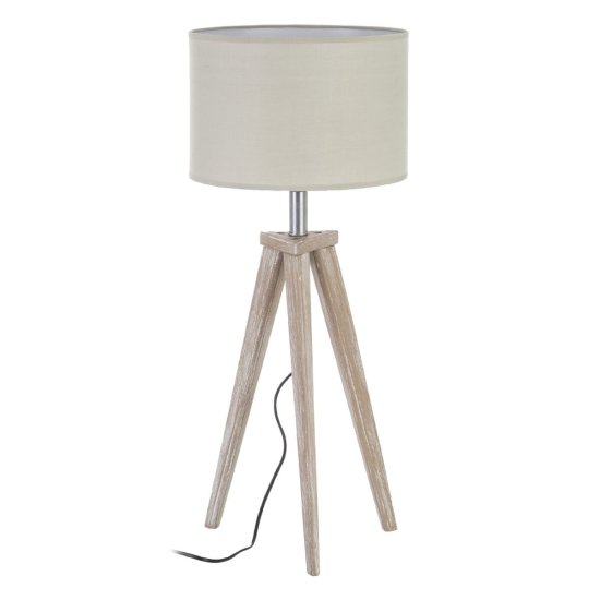 BigBuy Namizna svetilka 30 x 30 x 71 cm Les