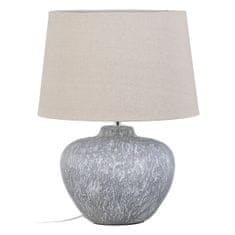 BigBuy Namizna svetilka Ceramic Grey 40 x 40 x 55 cm