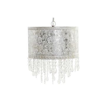 DKD Home Decor Stropna svetilka DKD Home Decor Silver Metal