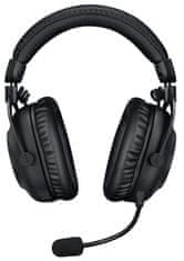 Logitech G PRO X 2 Lightspeed Gaming slušalke, brezžične, črna