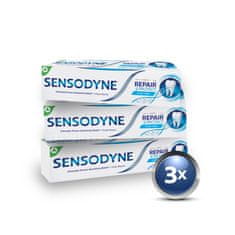 Sensodyne Repair&Protect zobna pasta, 3x75 ml
