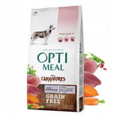 OptiMeal suha hrana za pse vseh pasem DUCK VEGETABELES 10kg